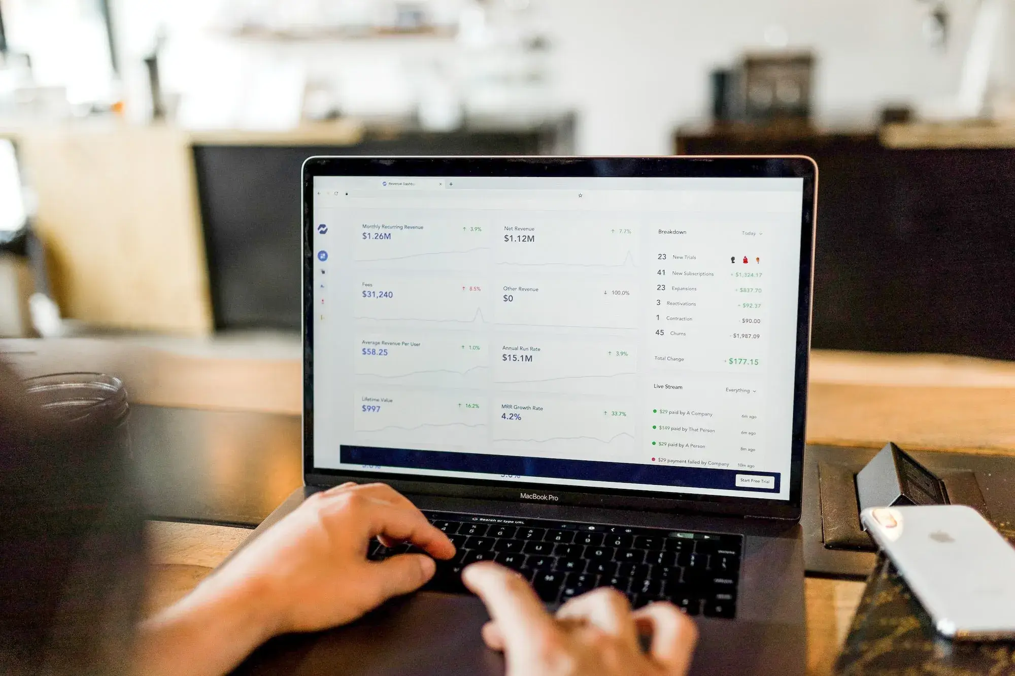 SaaS Dashboard